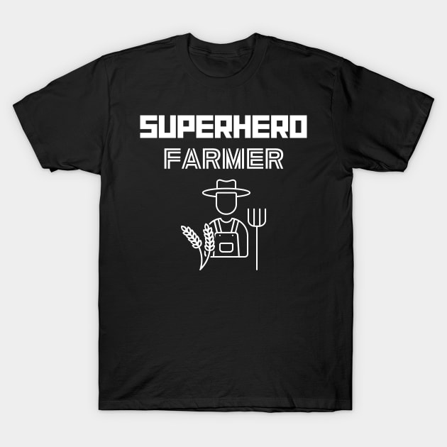 Superhero Farmer T-Shirt by MyUniqueTee